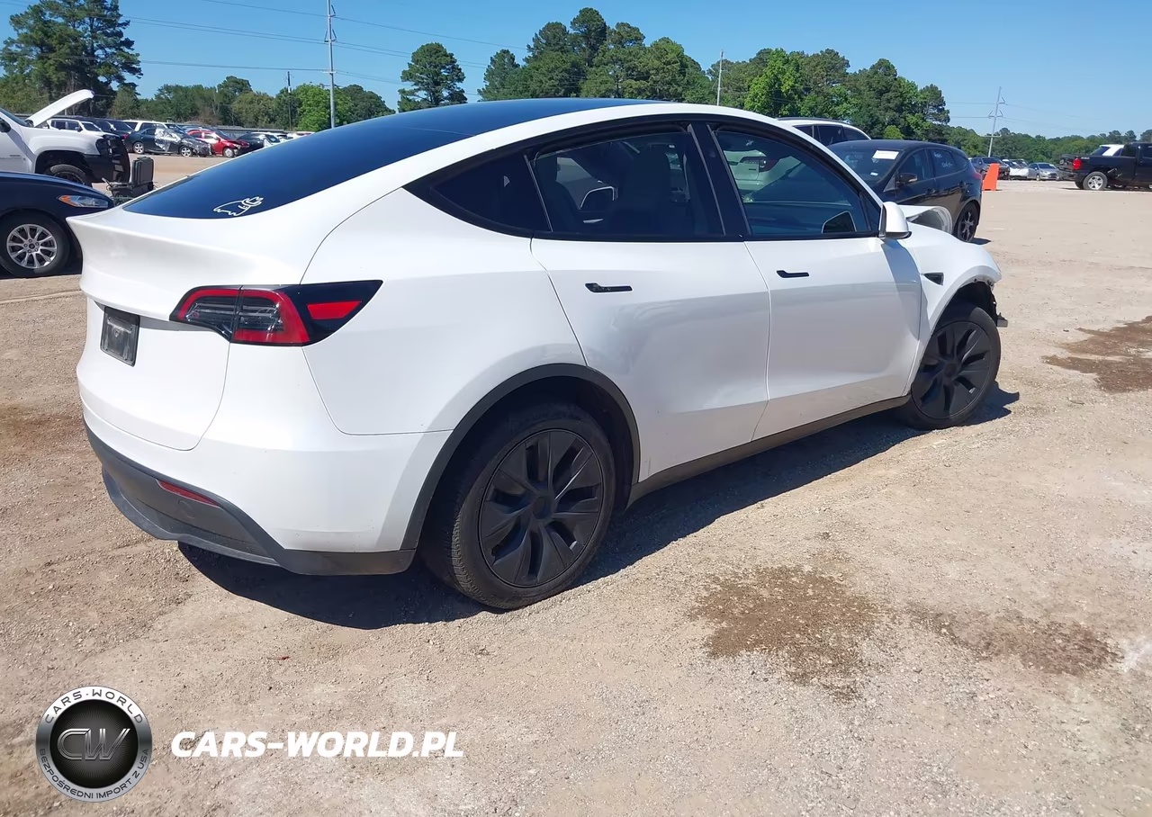 2024 Tesla Model Y Long Range Single Motor Rear-Wheel Drive-Rwd VIN:7SAYGDED4RA334418 - 4
