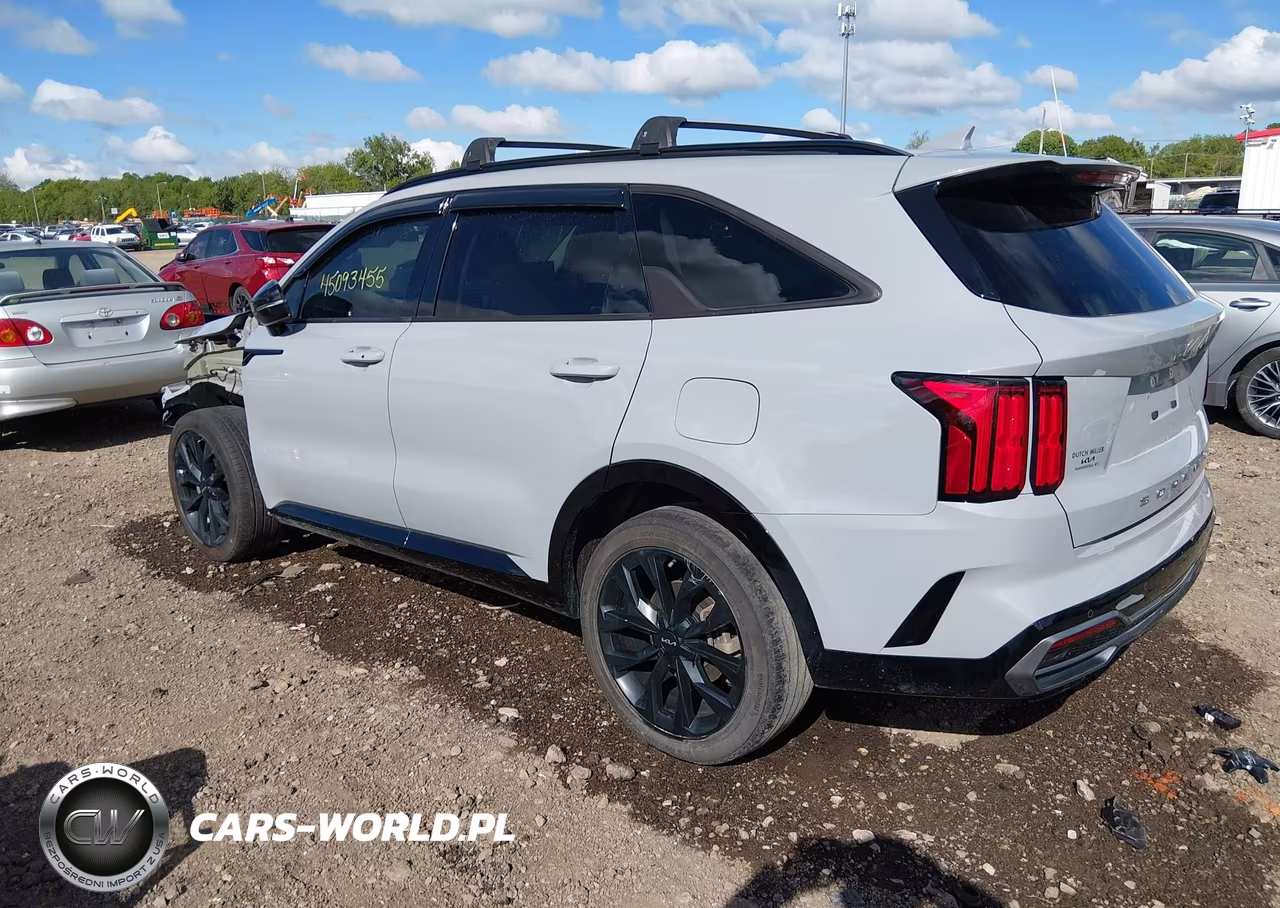 2022 Kia Sorento Sx VIN:5XYRK4LF7NG096462 - 3