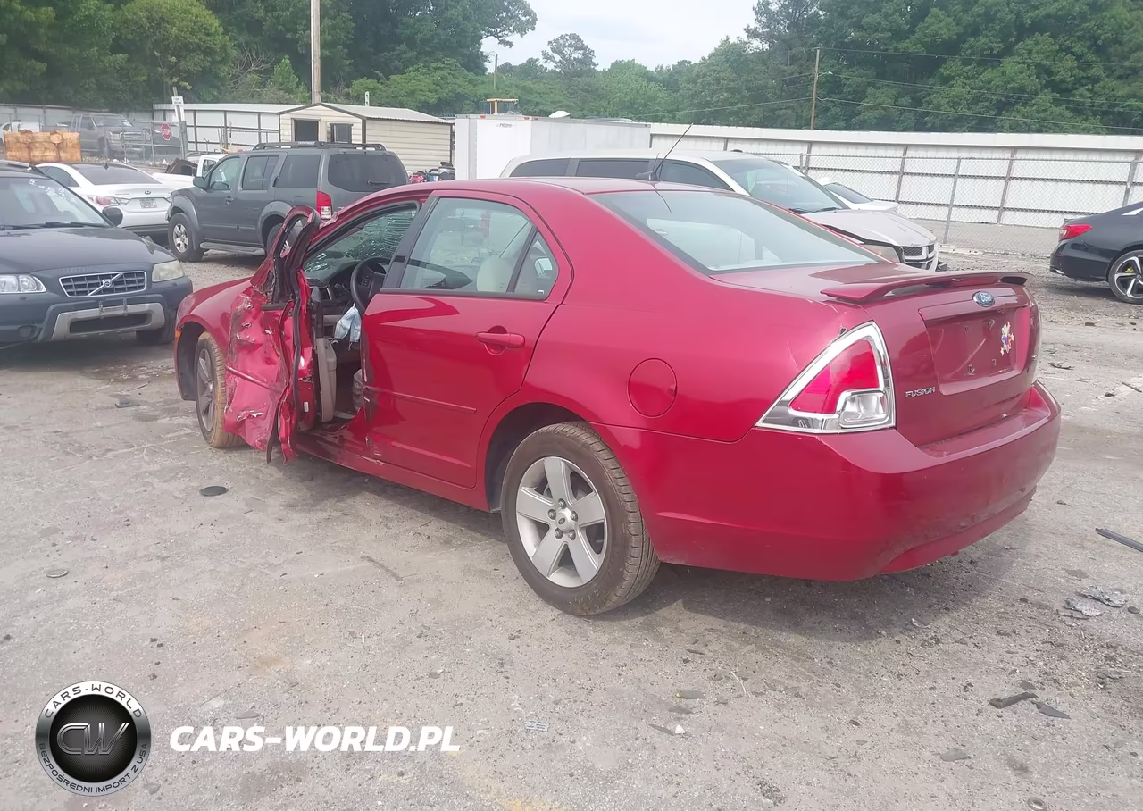 2008 Ford Fusion Se VIN:3FAHP07Z28R233334 - 3