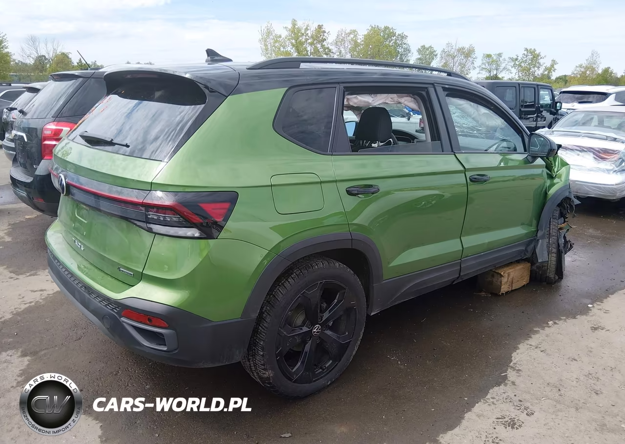 2025 Volkswagen Taos 1.5T Se Black VIN:3VV2C7B23SM062453 - 4