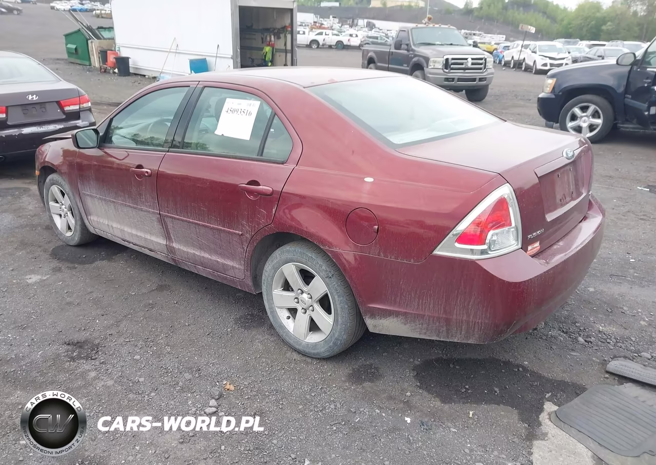 2006 Ford Fusion Se VIN:3FAHP07Z76R221418 - 3