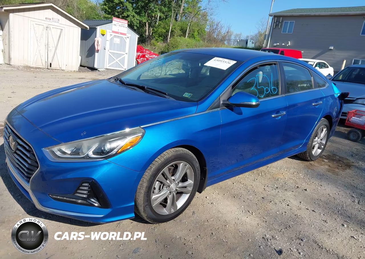 2018 Hyundai Sonata Sel VIN:5NPE34AF7JH661570 - 2