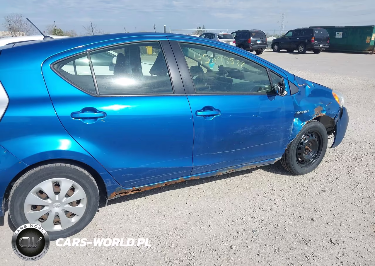 2012 Toyota Prius C Two VIN:JTDKDTB36C1015445 - 13