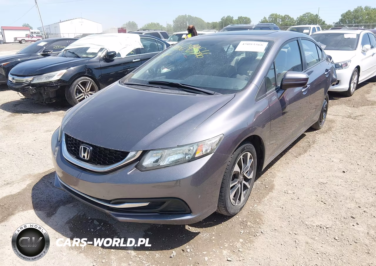 2015 Honda Civic Ex VIN:19XFB2F85FE089691 - 2
