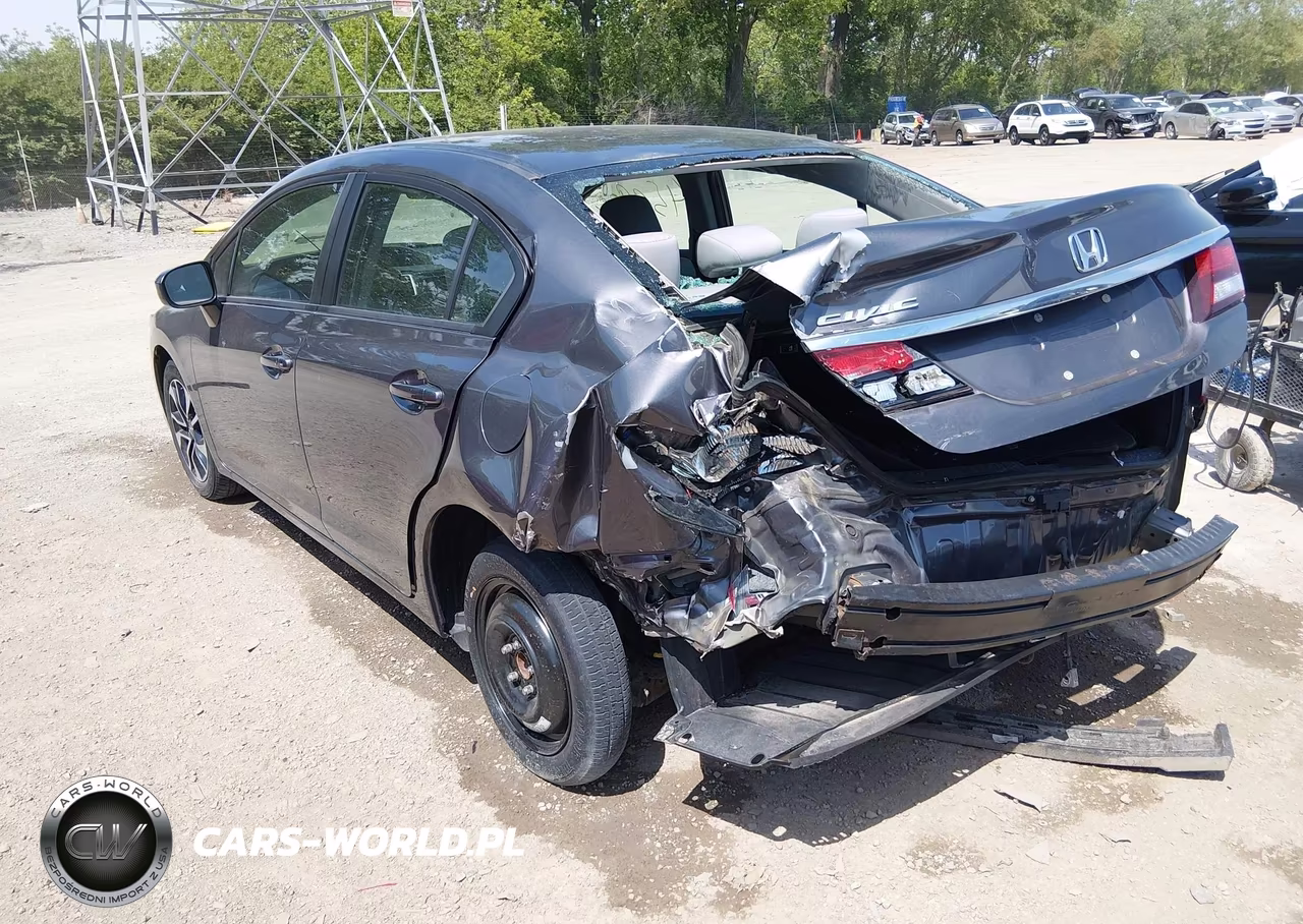 2015 Honda Civic Ex VIN:19XFB2F85FE089691 - 3