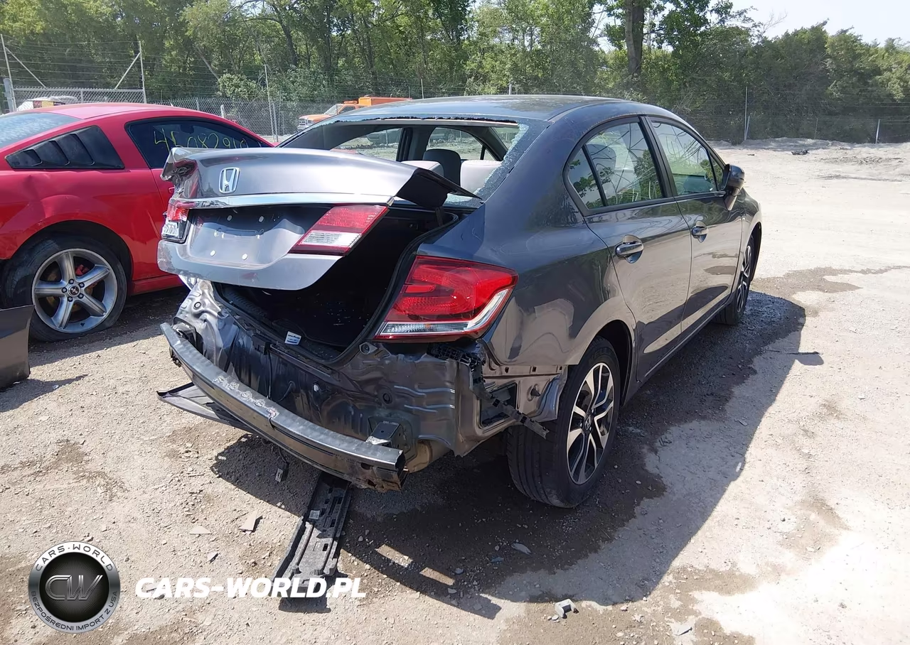 2015 Honda Civic Ex VIN:19XFB2F85FE089691 - 4