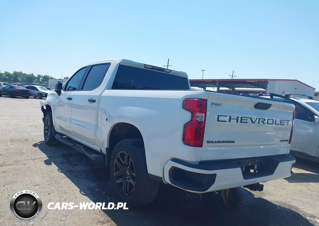 2024 Chevrolet Silverado 1500 2Wd Short Bed Custom VIN:3GCPABEK4RG138389 - 3