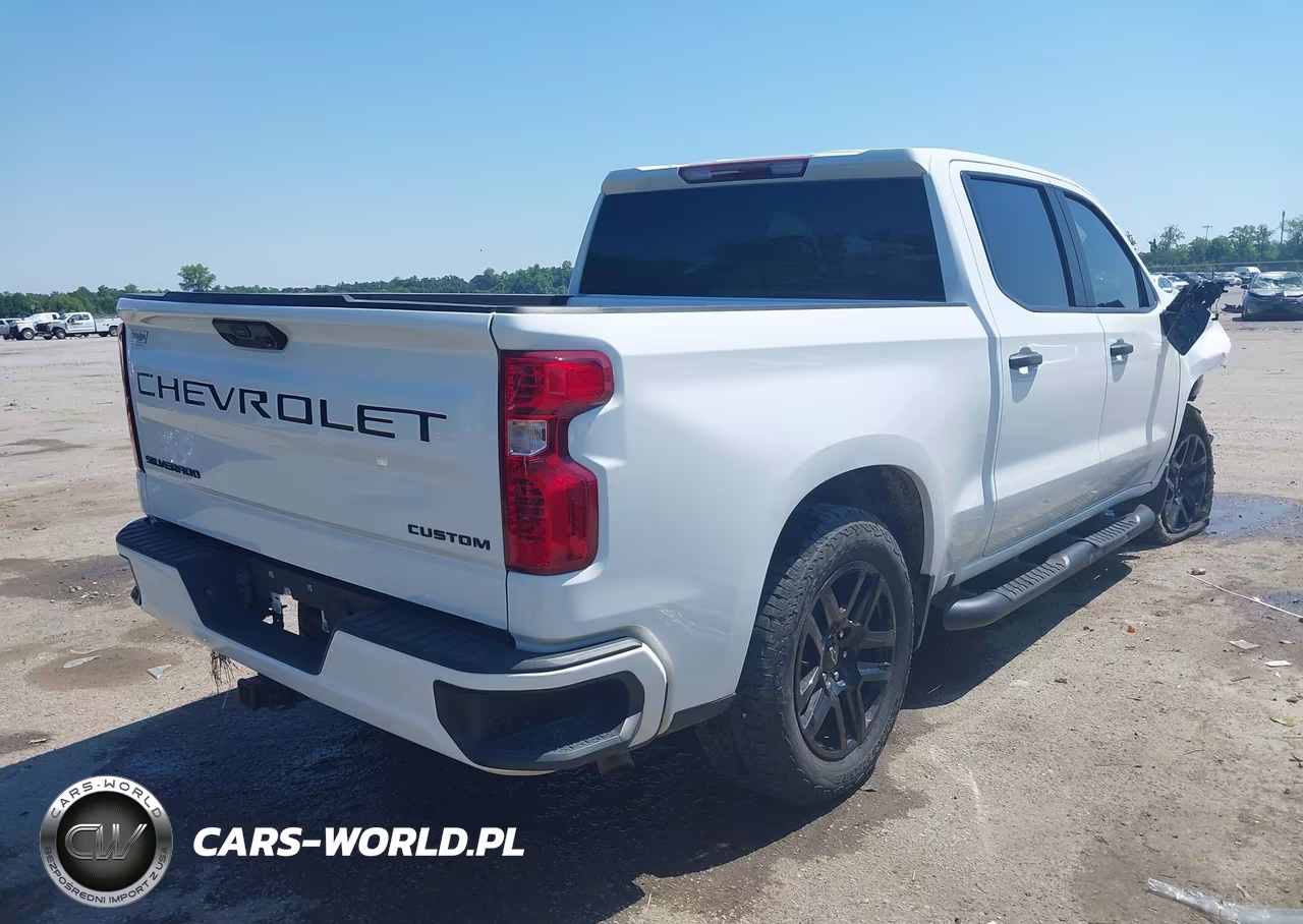 2024 Chevrolet Silverado 1500 2Wd Short Bed Custom VIN:3GCPABEK4RG138389 - 4
