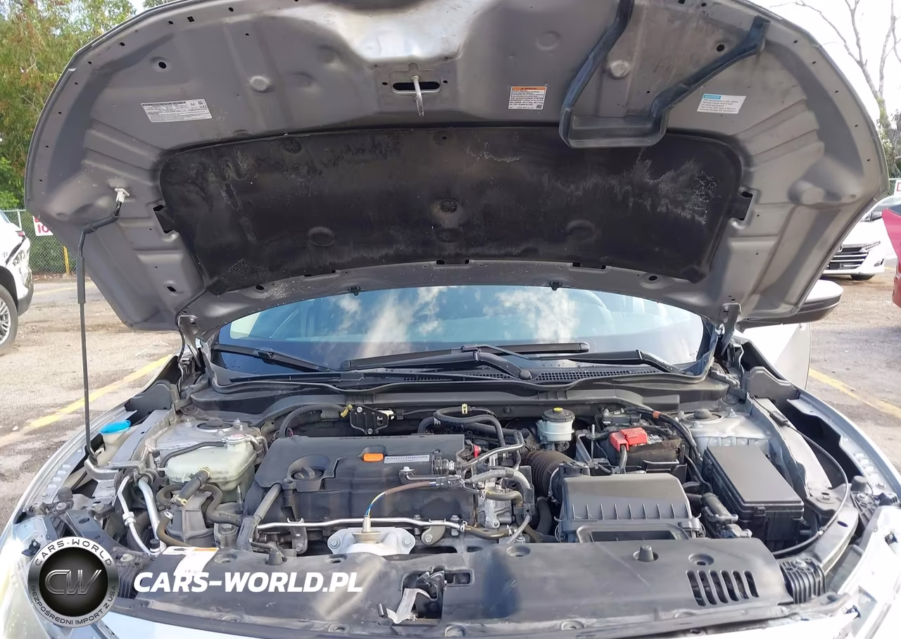 2019 Honda Civic Lx VIN:19XFC2F63KE212572 - 10