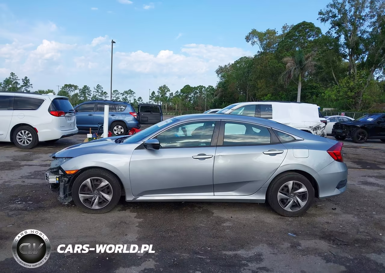 2019 Honda Civic Lx VIN:19XFC2F63KE212572 - 15