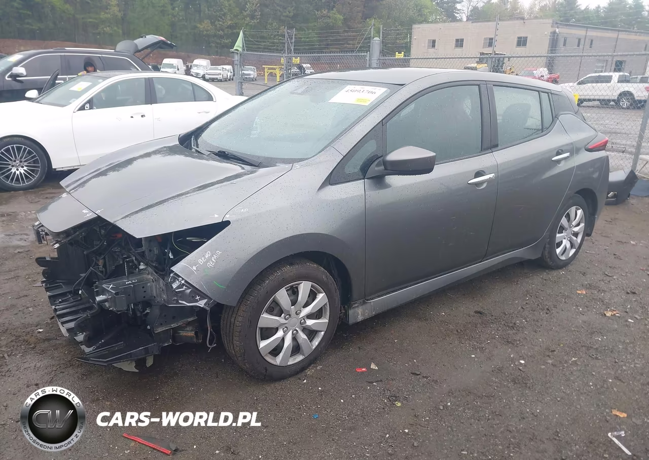 2022 Nissan Leaf S 40 Kwh VIN:1N4AZ1BVXNC563447 - 2
