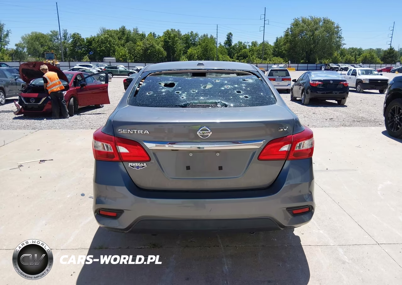 2019 Nissan Sentra Sv VIN:3N1AB7AP9KY395617 - 16