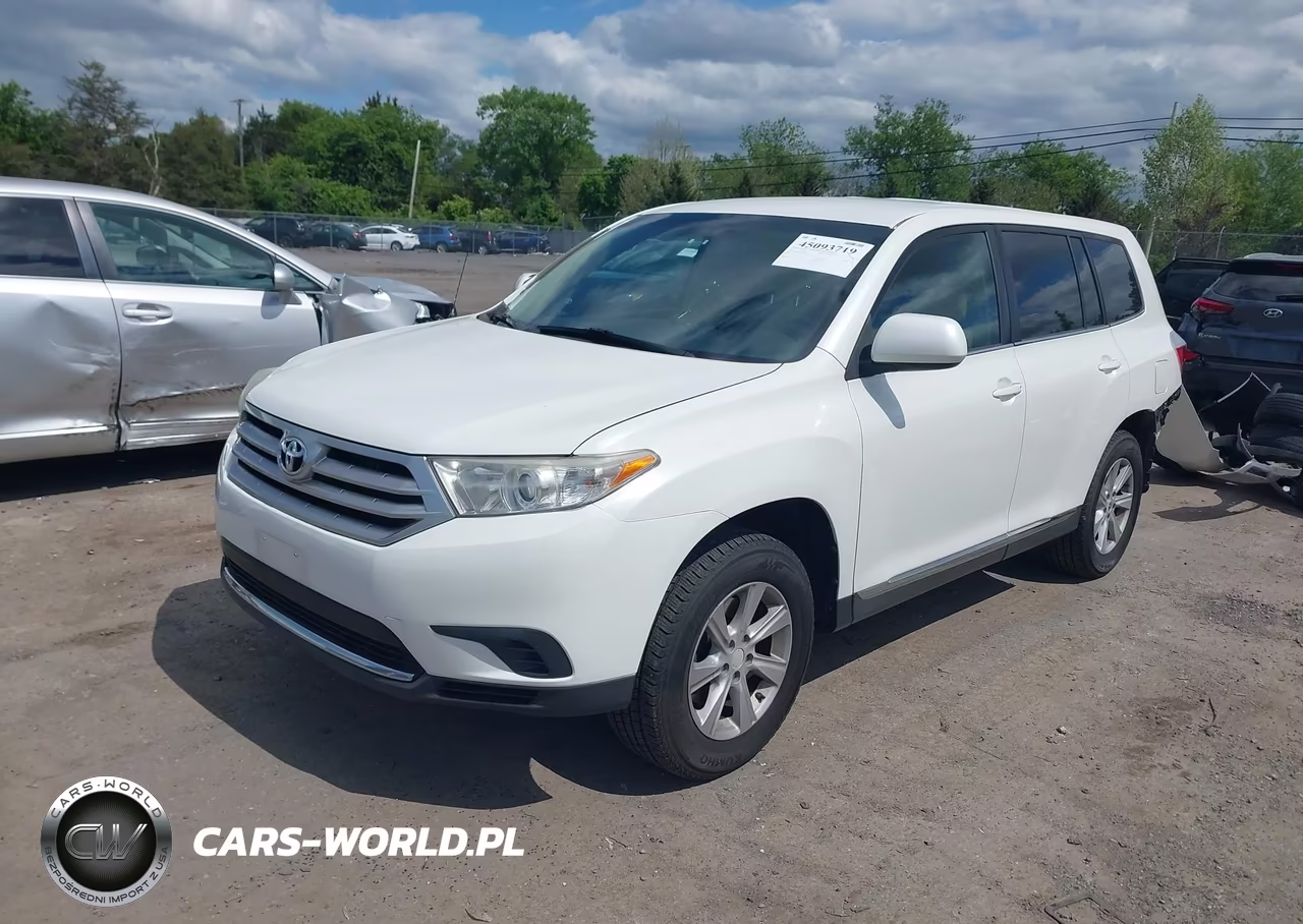 2012 Toyota Highlander Base V6 VIN:5TDBK3EH0CS147925 - 2