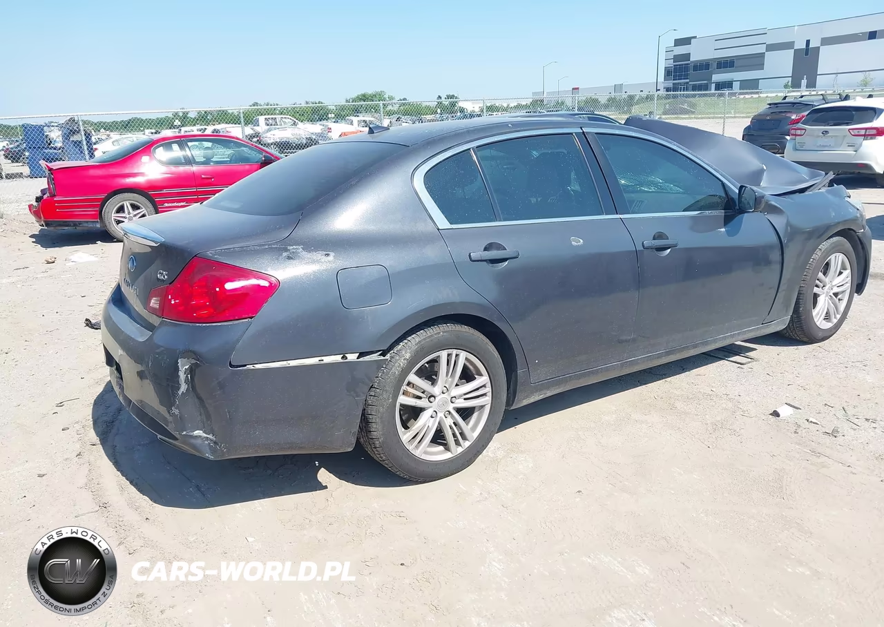 2012 Infiniti G25 Journey VIN:JN1DV6AP4CM701321 - 4