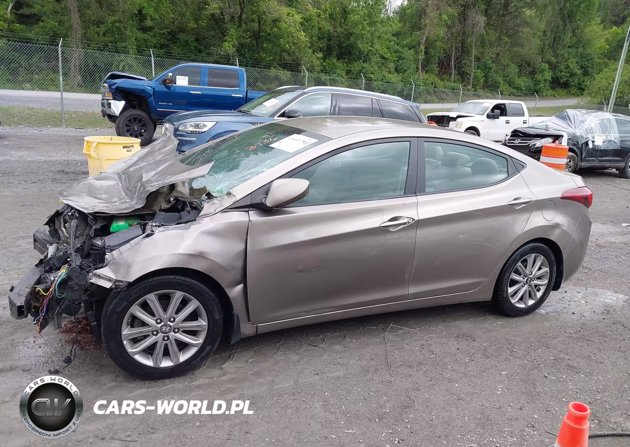2016 Hyundai Elantra Se VIN:5NPDH4AE2GH655172 - 15