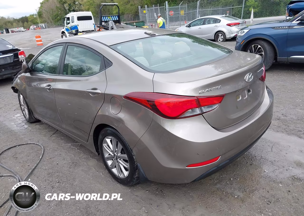2016 Hyundai Elantra Se VIN:5NPDH4AE2GH655172 - 3