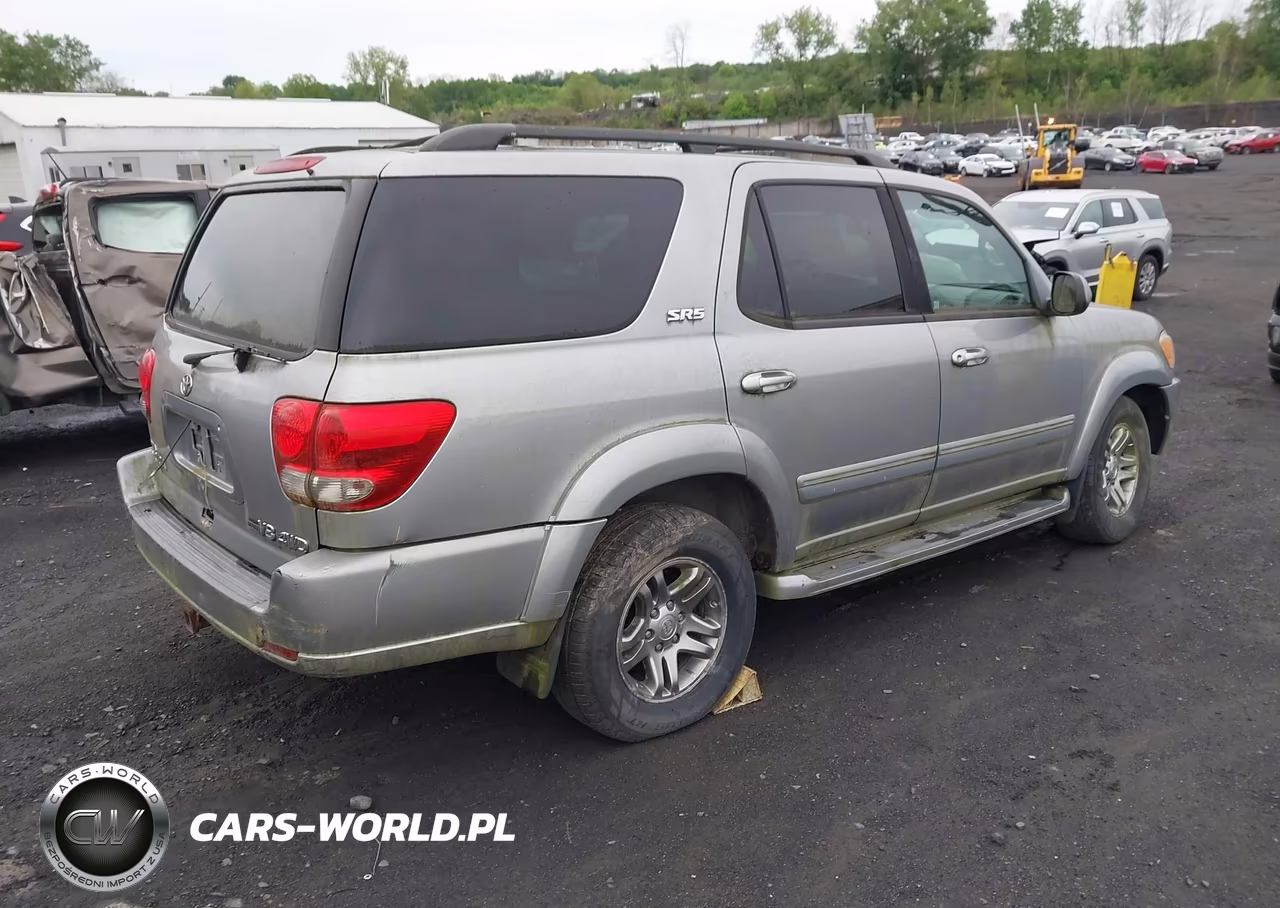 2007 Toyota Sequoia Sr5 V8 VIN:5TDBT44A07S288197 - 4