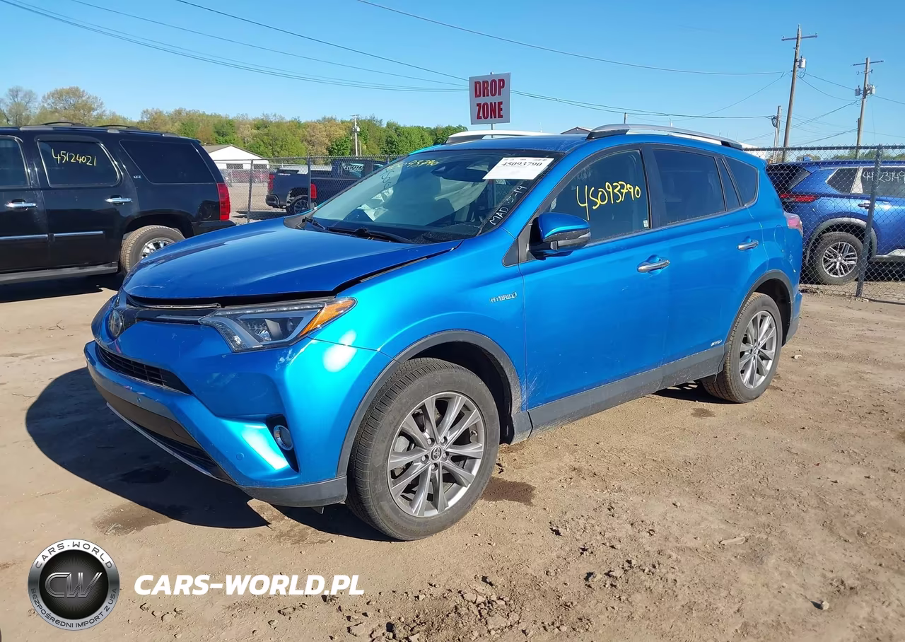 2016 Toyota Rav4 Hybrid Limited VIN:JTMDJREV0GD025684 - 2