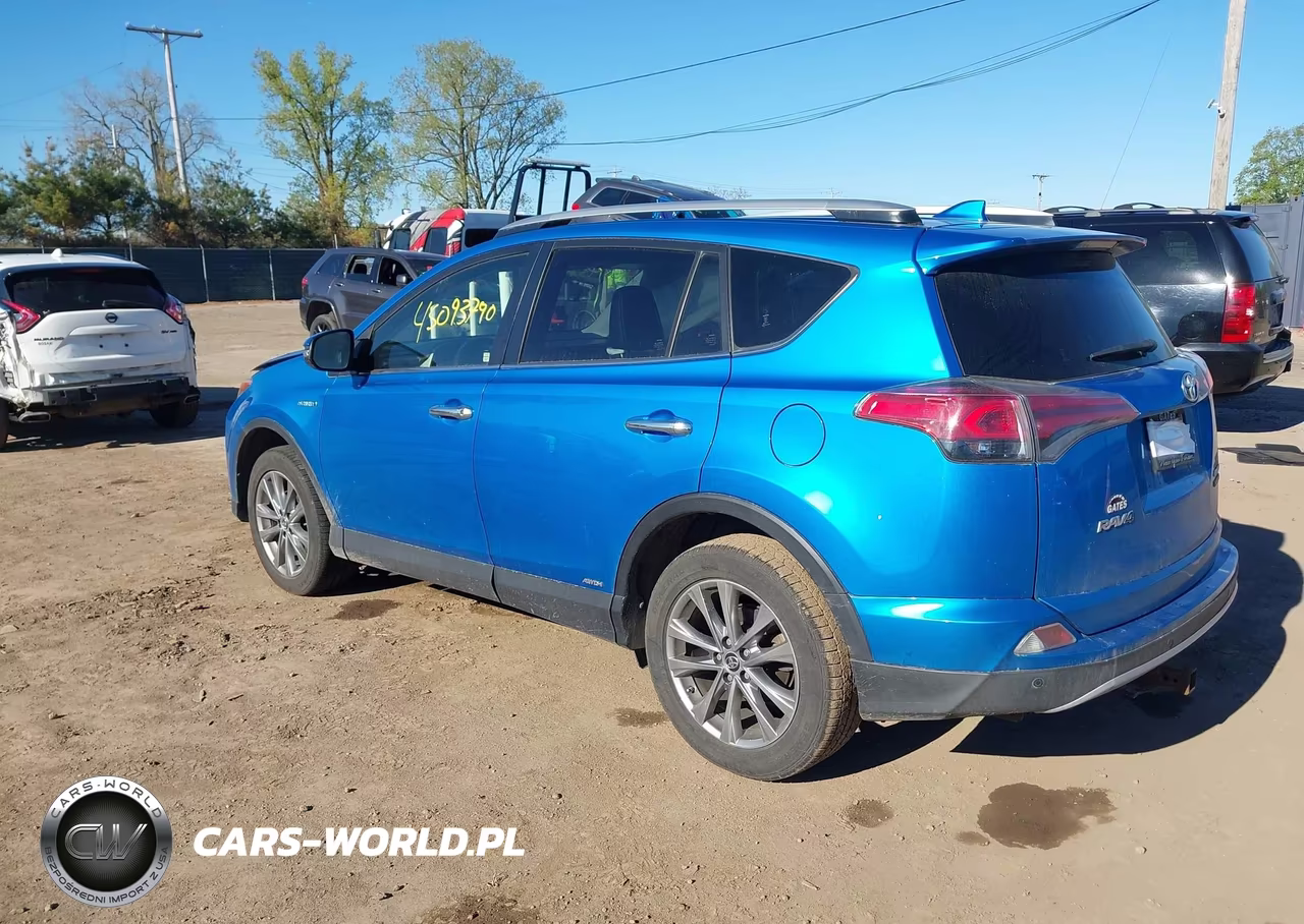 2016 Toyota Rav4 Hybrid Limited VIN:JTMDJREV0GD025684 - 3