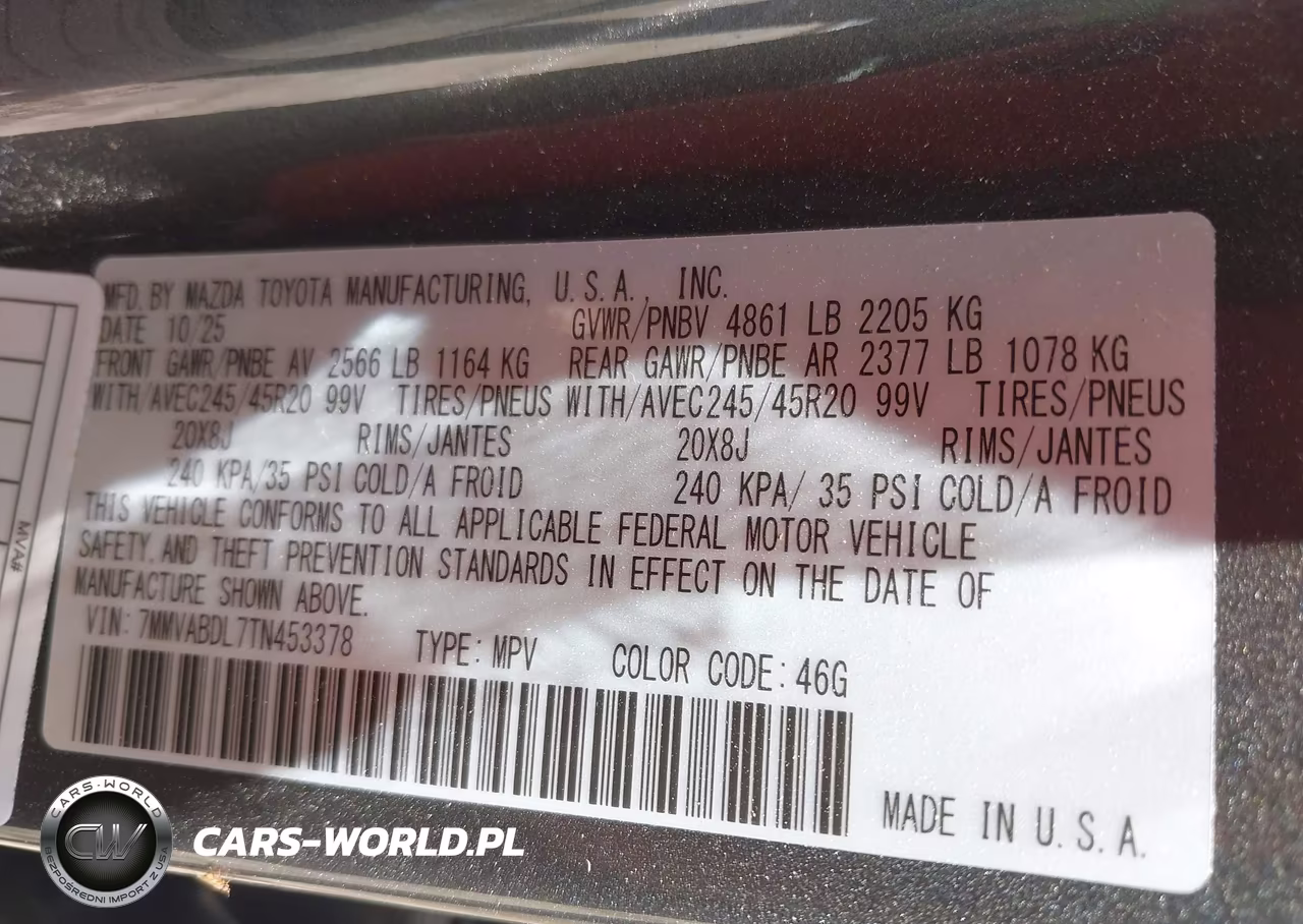 2026 Mazda Cx-50 2.5 S Premium VIN:7MMVABDL7TN453378 - 9
