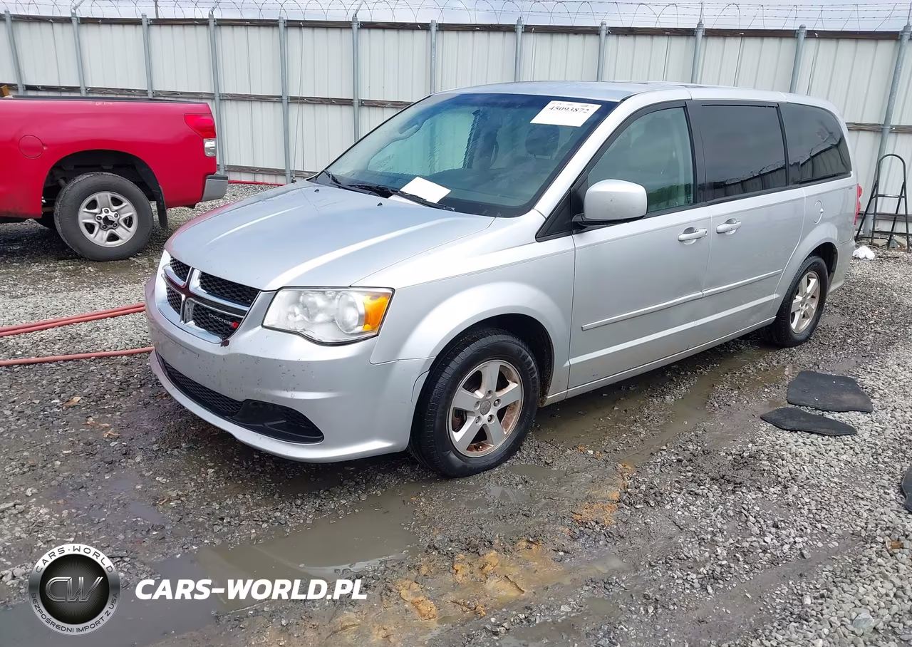 2012 Dodge Grand Caravan Sxt VIN:2C4RDGCG7CR275341 - 2