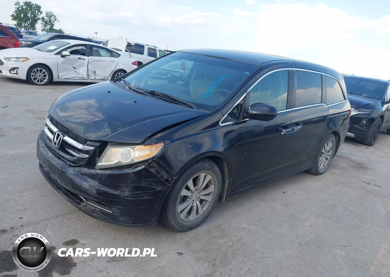 2014 Honda Odyssey Ex VIN:5FNRL5H4XEB077440 - 2