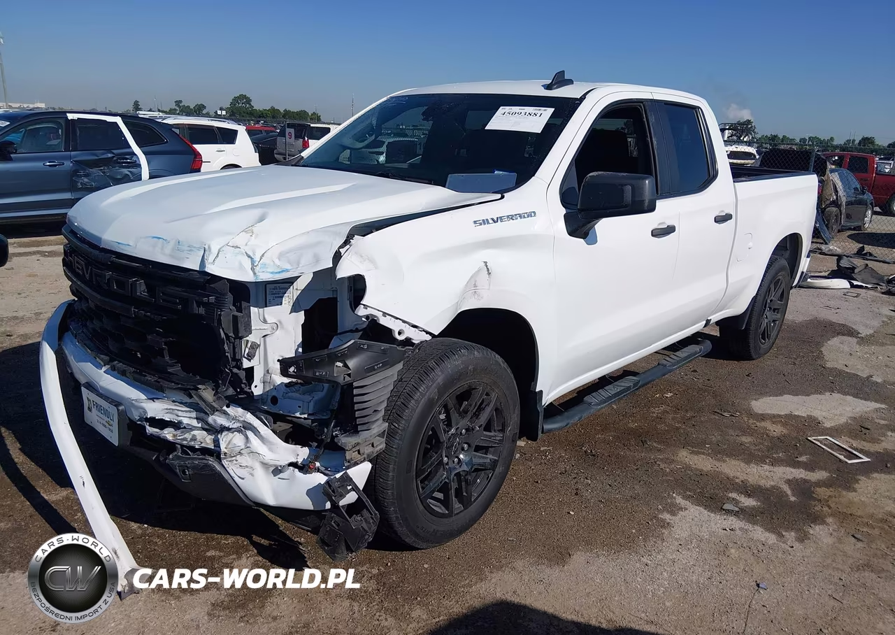 2023 Chevrolet Silverado 1500 2Wd Standard Bed Custom VIN:1GCRABEK1PZ177852 - 2
