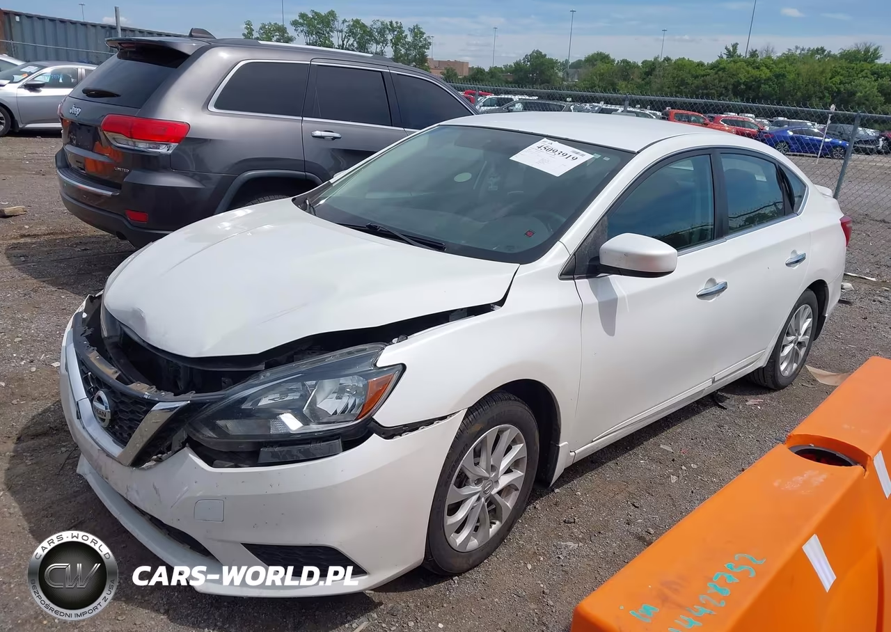 2018 Nissan Sentra Sv VIN:3N1AB7AP5JY267583 - 2