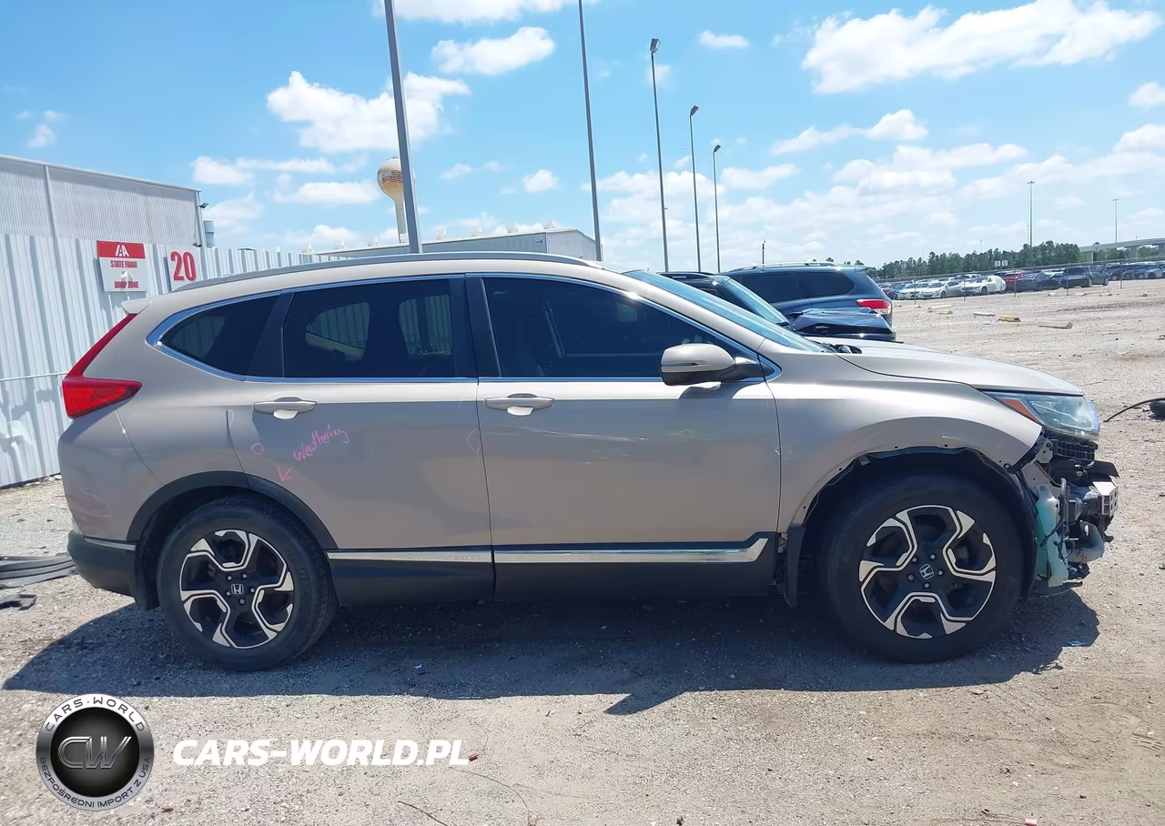 2017 Honda Cr-V Touring VIN:5J6RW1H95HL011661 - 14