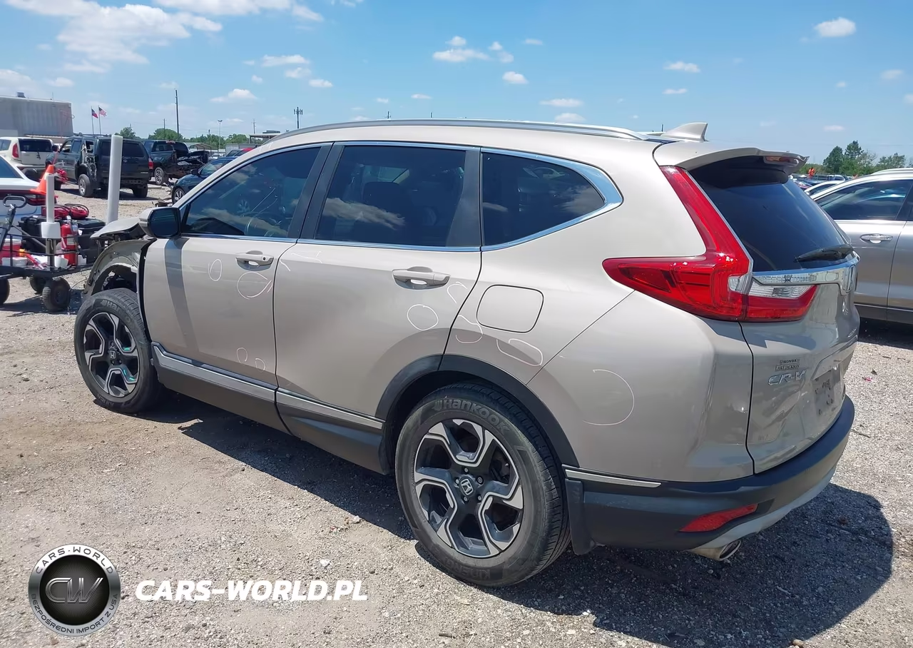 2017 Honda Cr-V Touring VIN:5J6RW1H95HL011661 - 3