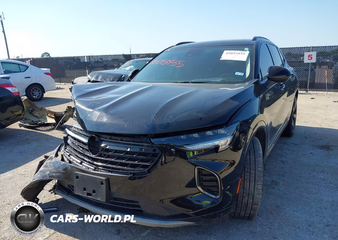 2022 Buick Envision Fwd Essence VIN:LRBFZNR46ND022344 - 2