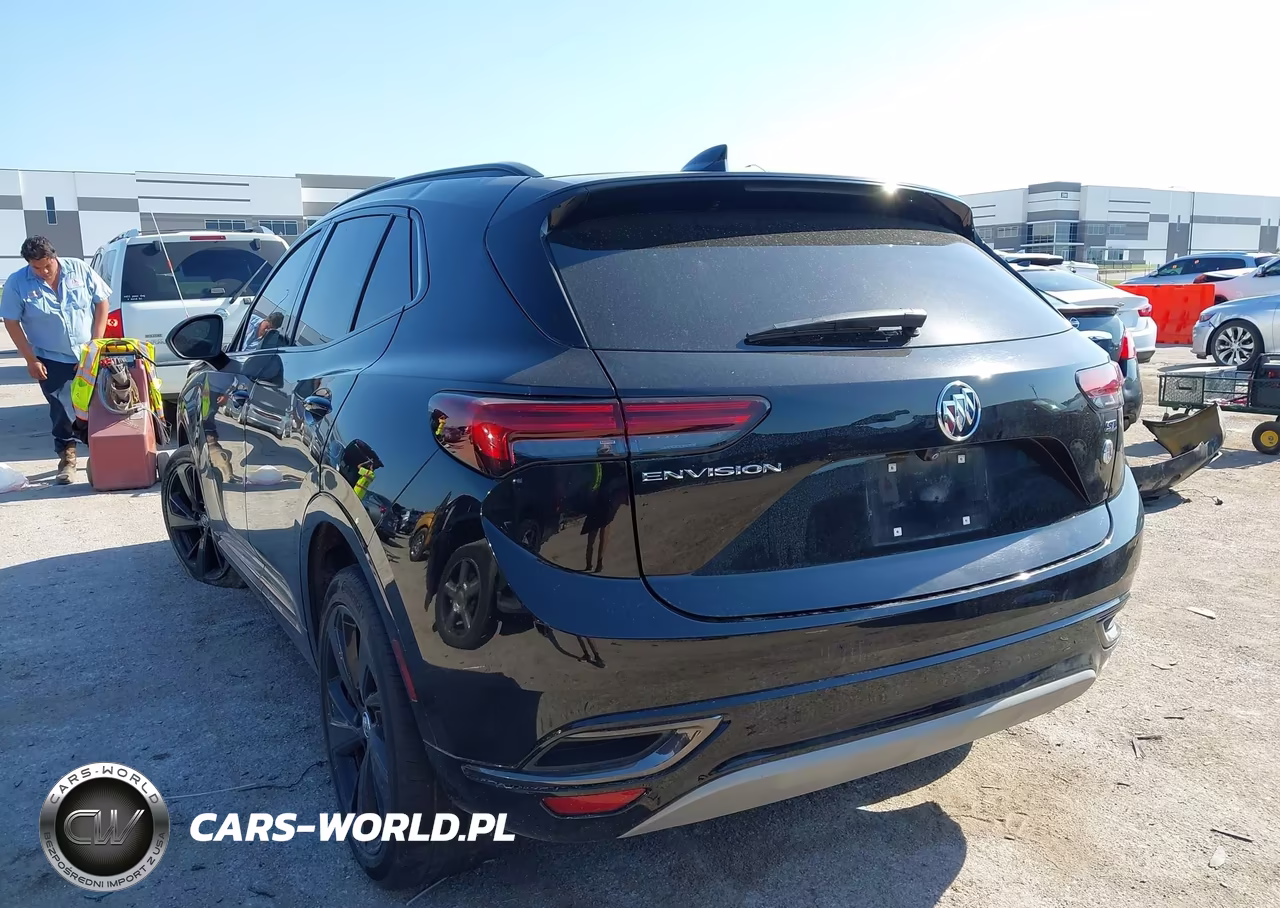 2022 Buick Envision Fwd Essence VIN:LRBFZNR46ND022344 - 3