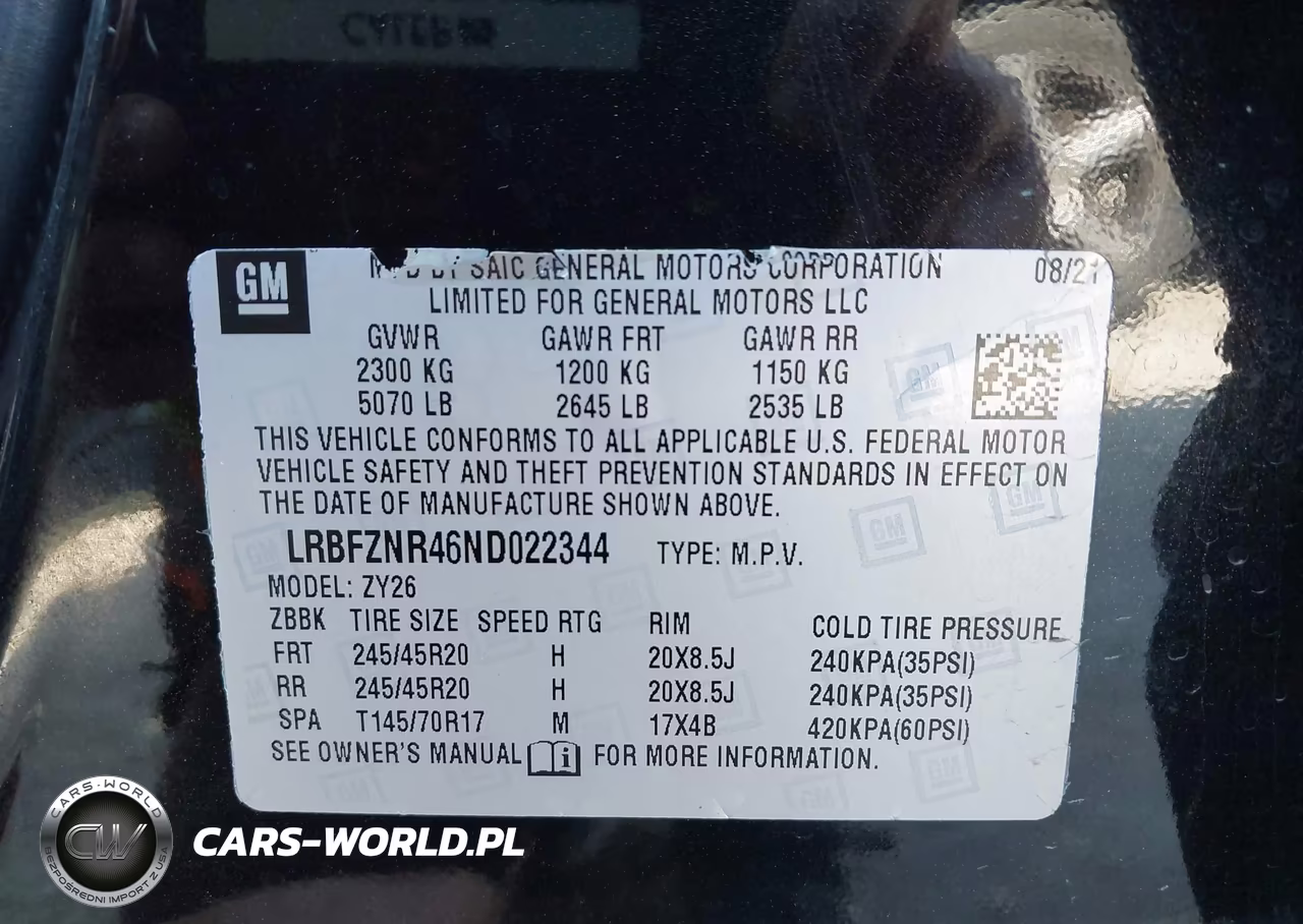 2022 Buick Envision Fwd Essence VIN:LRBFZNR46ND022344 - 9