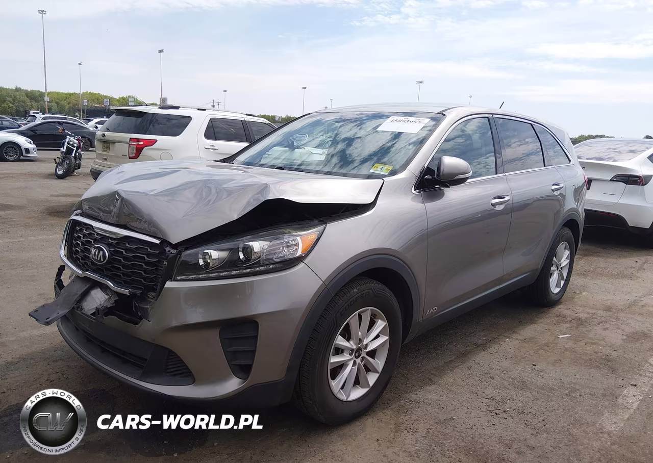 2019 Kia Sorento 3.3L Lx VIN:5XYPGDA57KG479655 - 2
