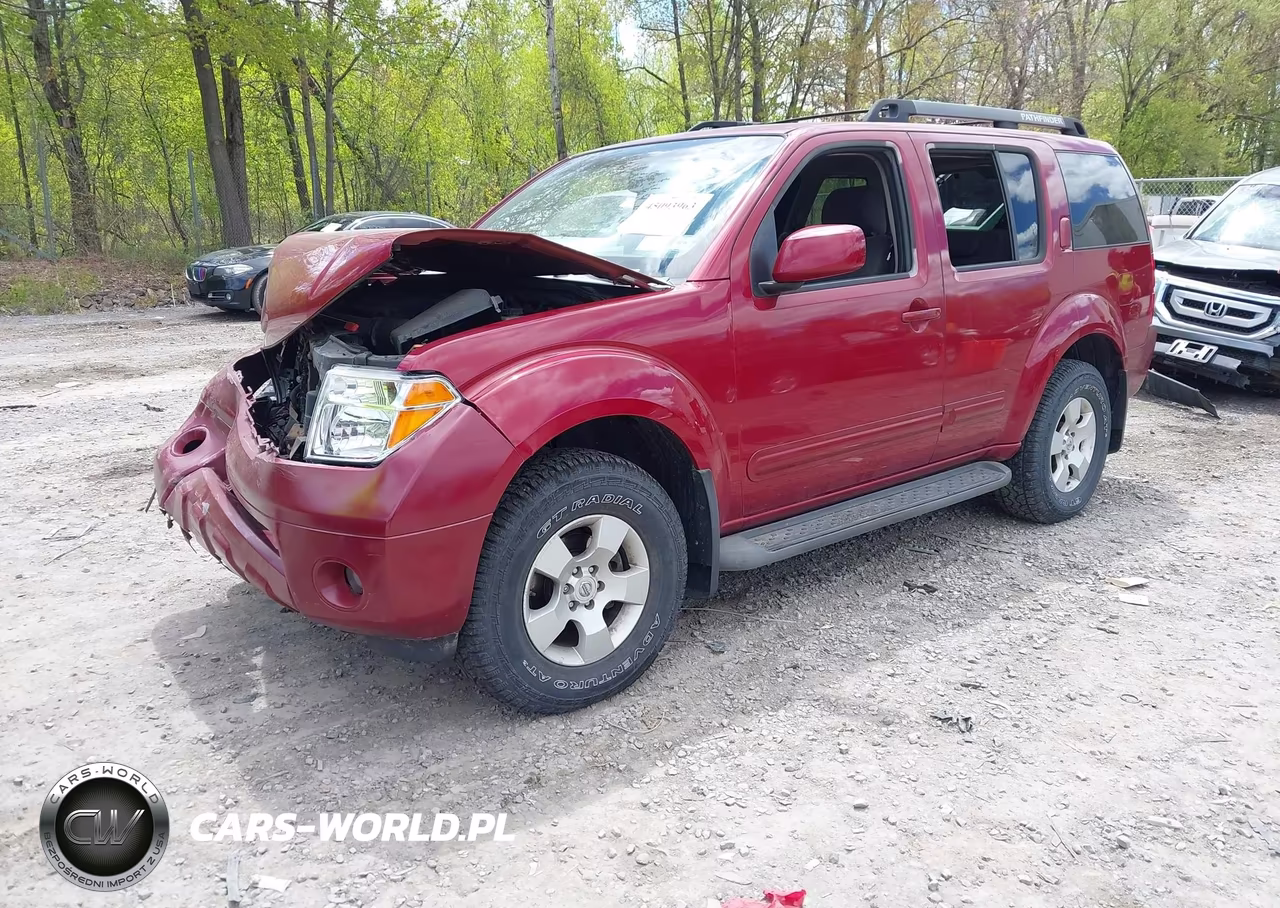 2006 Nissan Pathfinder Se VIN:5N1AR18W26C602085 - 2