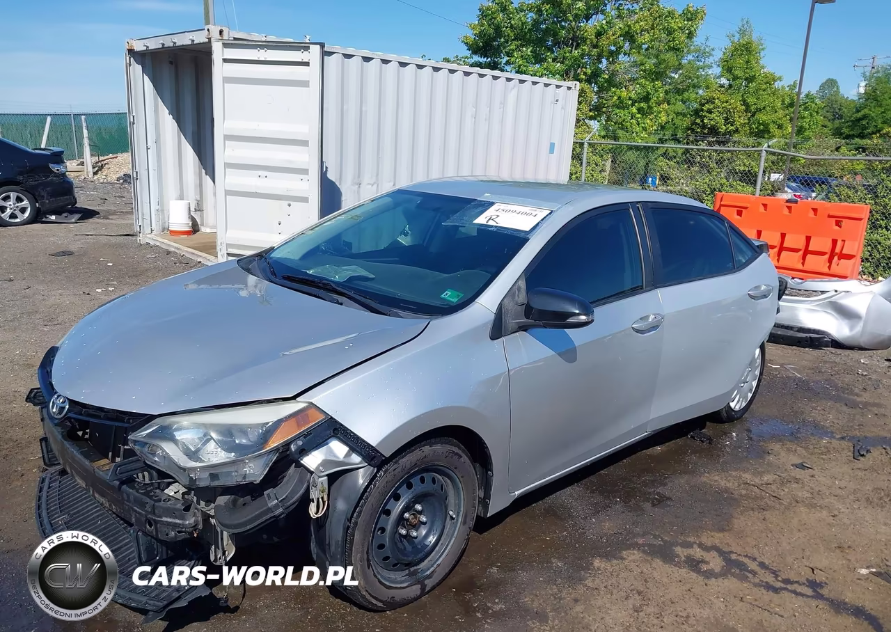 2014 Toyota Corolla S VIN:5YFBURHE1EP125698 - 2