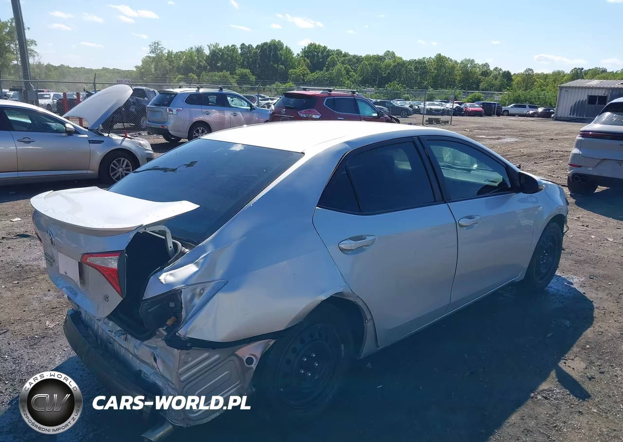 2014 Toyota Corolla S VIN:5YFBURHE1EP125698 - 4