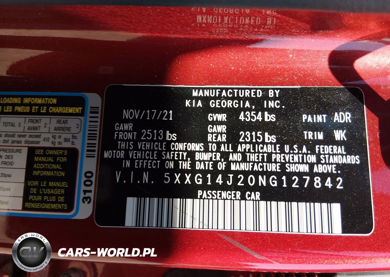 2022 Kia K5 Lxs VIN:5XXG14J20NG127842 - 9