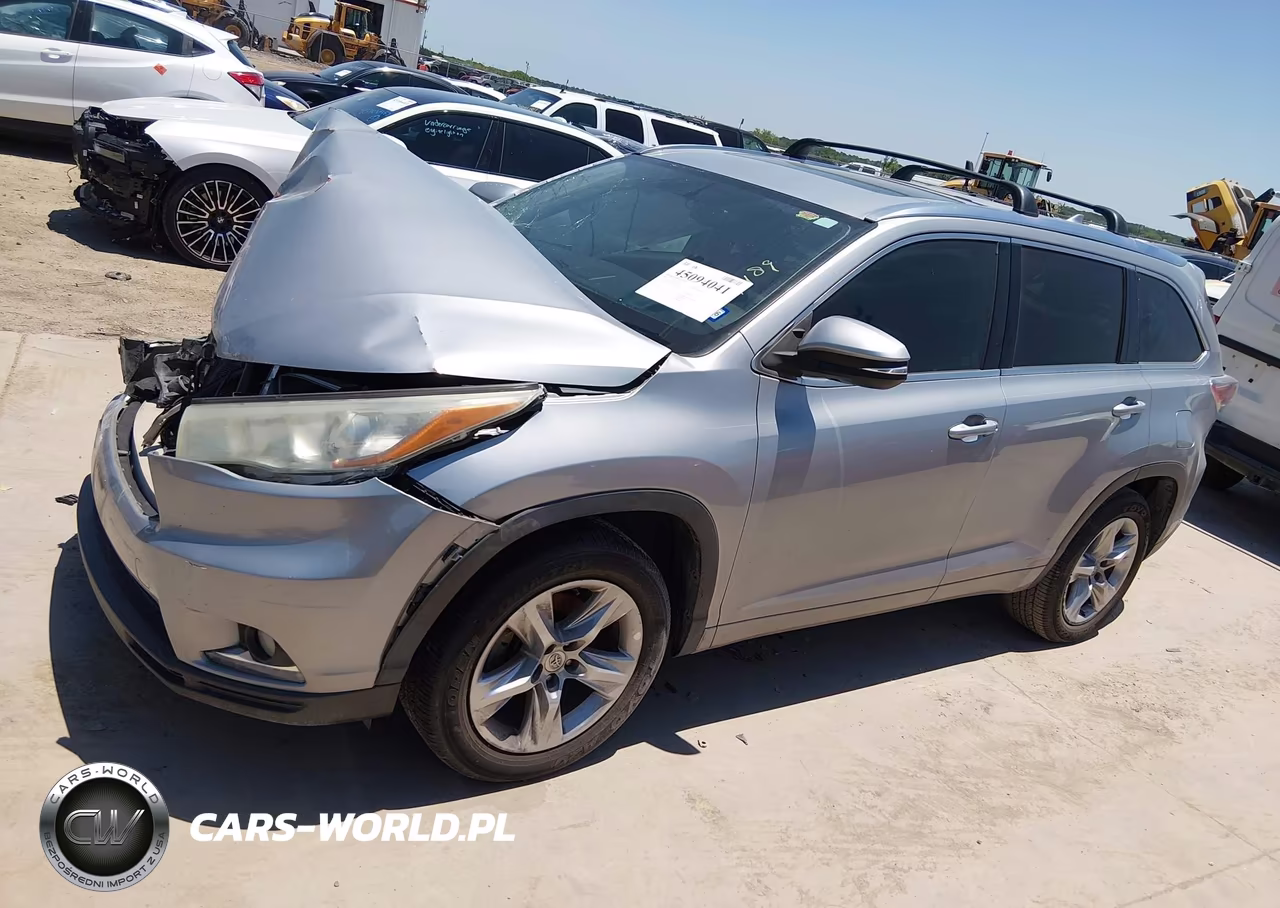 2015 Toyota Highlander Limited V6 VIN:5TDYKRFH9FS117189 - 14