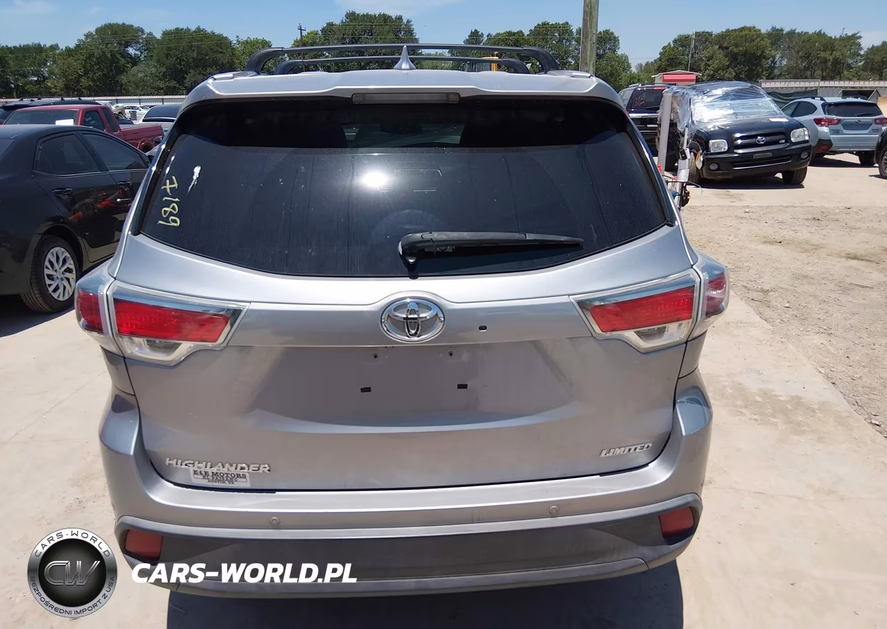 2015 Toyota Highlander Limited V6 VIN:5TDYKRFH9FS117189 - 16