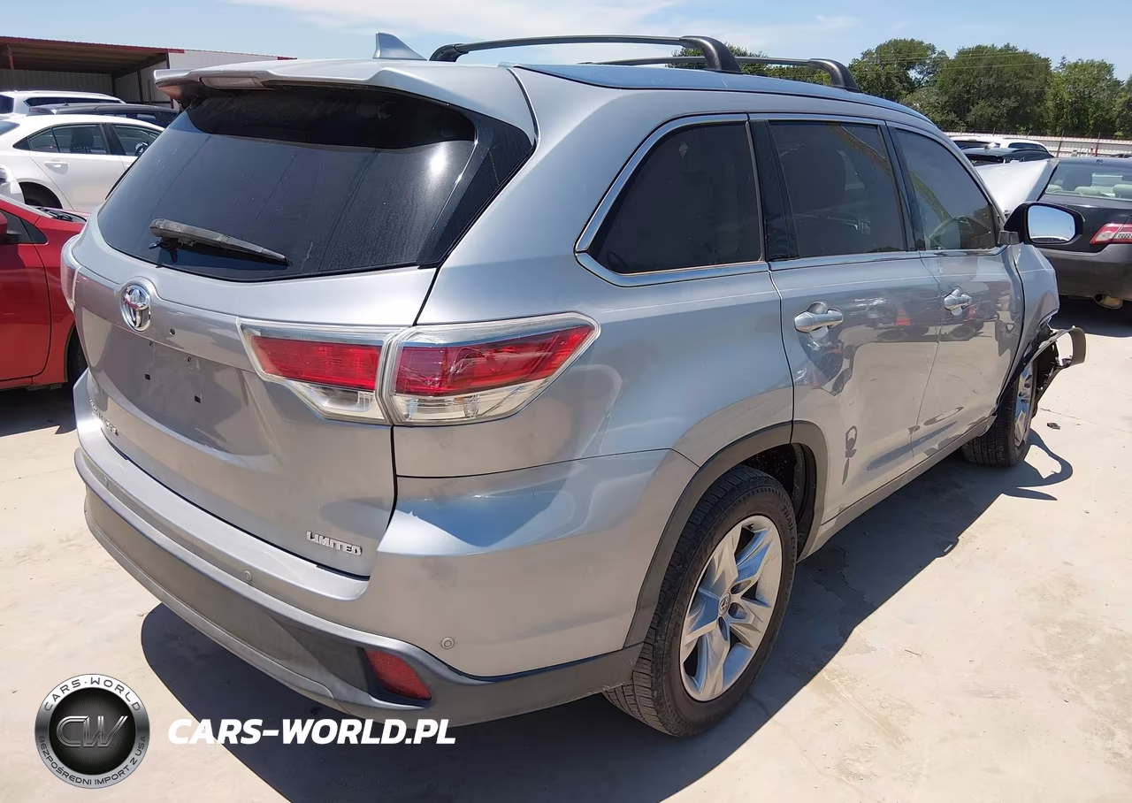 2015 Toyota Highlander Limited V6 VIN:5TDYKRFH9FS117189 - 4