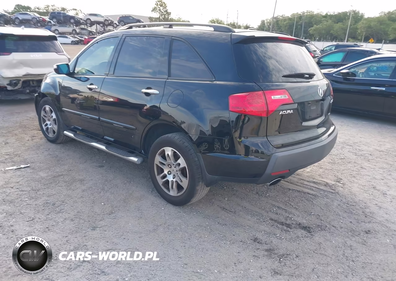 2007 Acura Mdx Technology Package VIN:2HNYD28387H550953 - 3