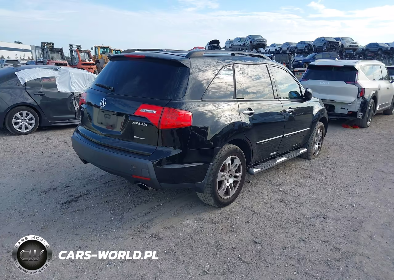 2007 Acura Mdx Technology Package VIN:2HNYD28387H550953 - 4