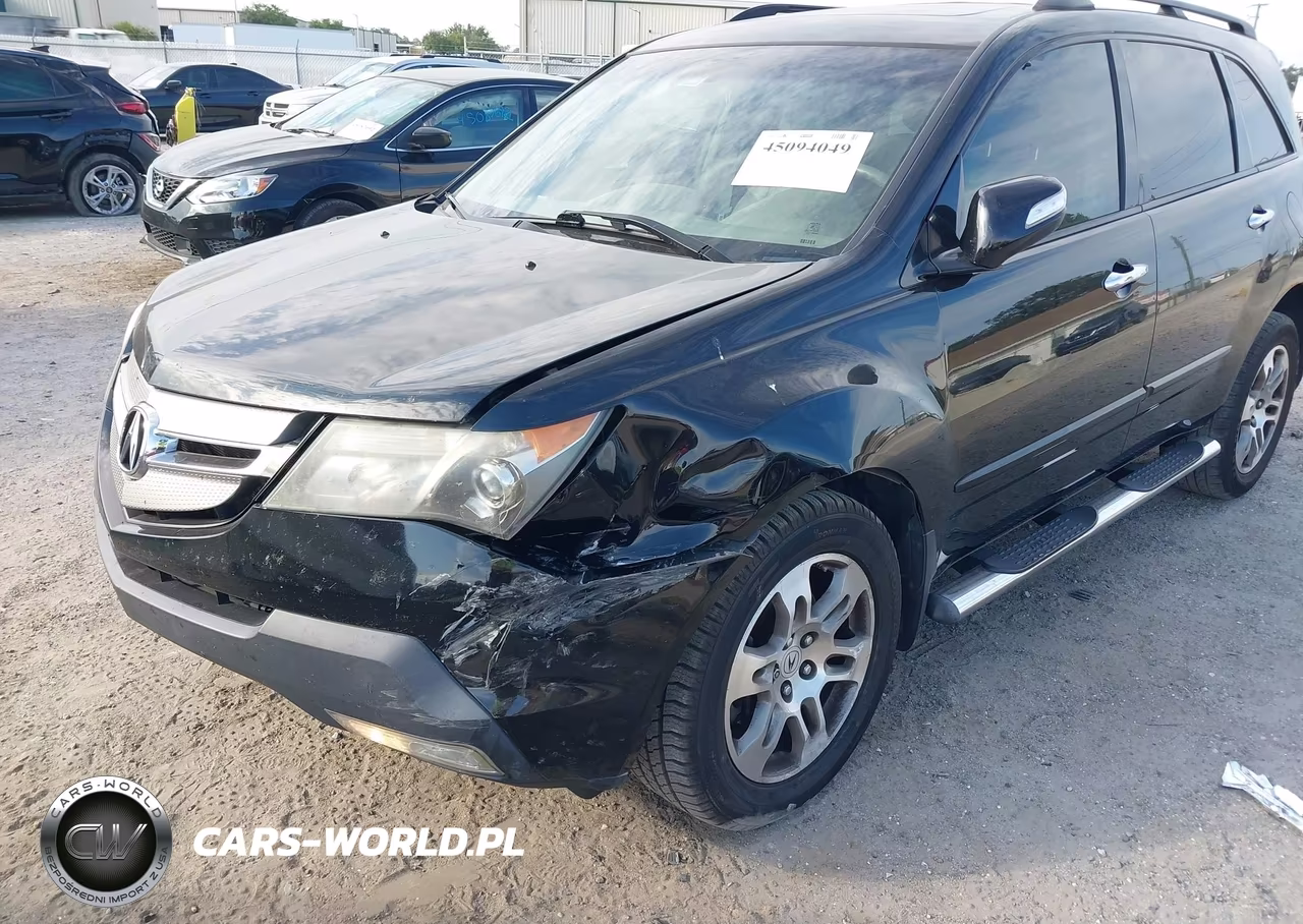 2007 Acura Mdx Technology Package VIN:2HNYD28387H550953 - 6