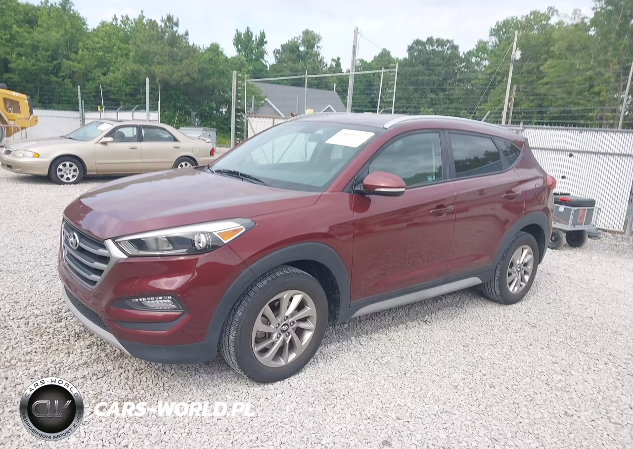 2017 Hyundai Tucson Eco VIN:KM8J33A26HU372181 - 2