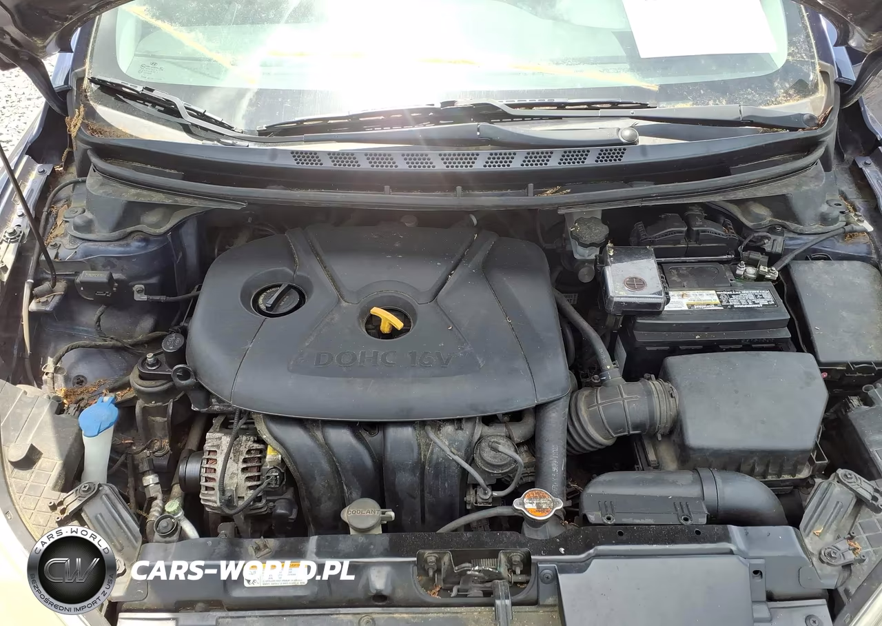 2012 Hyundai Elantra Gls VIN:5NPDH4AE7CH084059 - 10