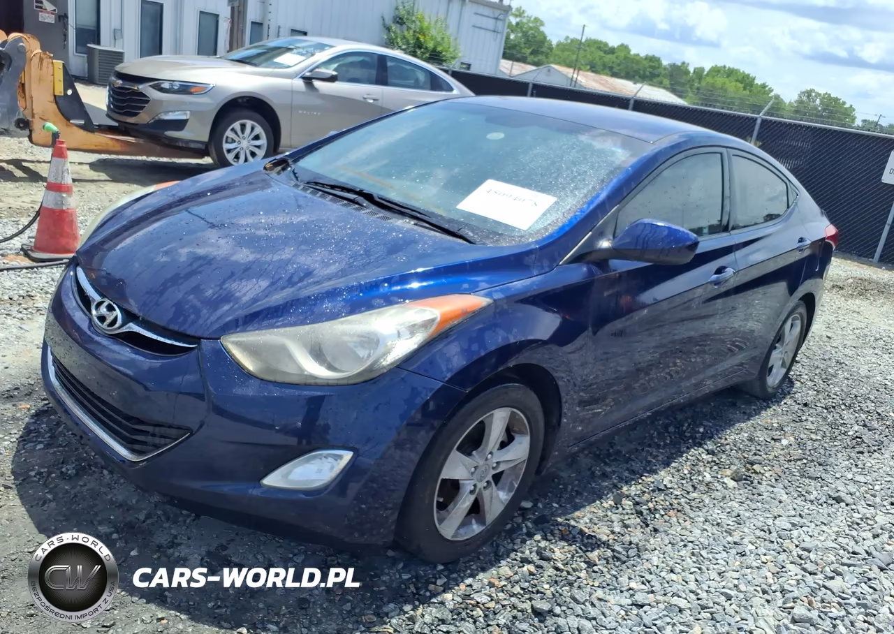 2012 Hyundai Elantra Gls VIN:5NPDH4AE7CH084059 - 2