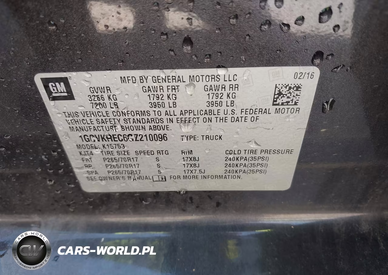 2016 Chevrolet Silverado 1500 1Lt VIN:1GCVKREC6GZ210096 - 9