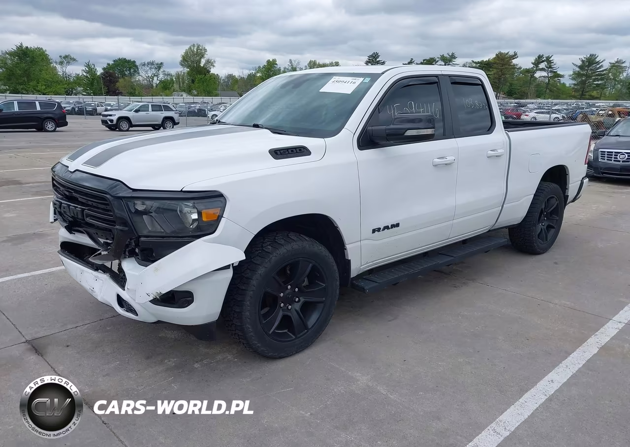 2021 Ram 1500 Big Horn 4X4 6'4 Box VIN:1C6SRFBT9MN786907 - 2