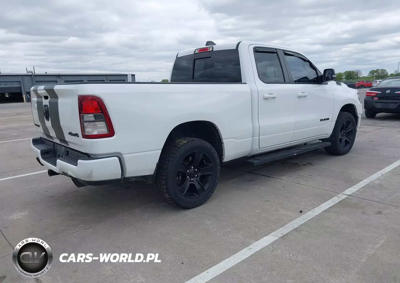2021 Ram 1500 Big Horn 4X4 6'4 Box VIN:1C6SRFBT9MN786907 - 4